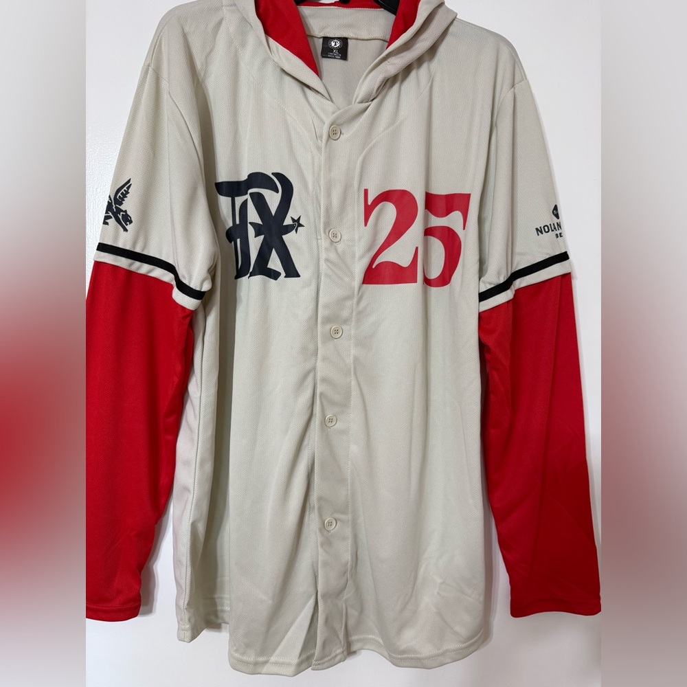TEXAS RANGERS City Connect Hooded Jersey size XL - Picture 4 of 4